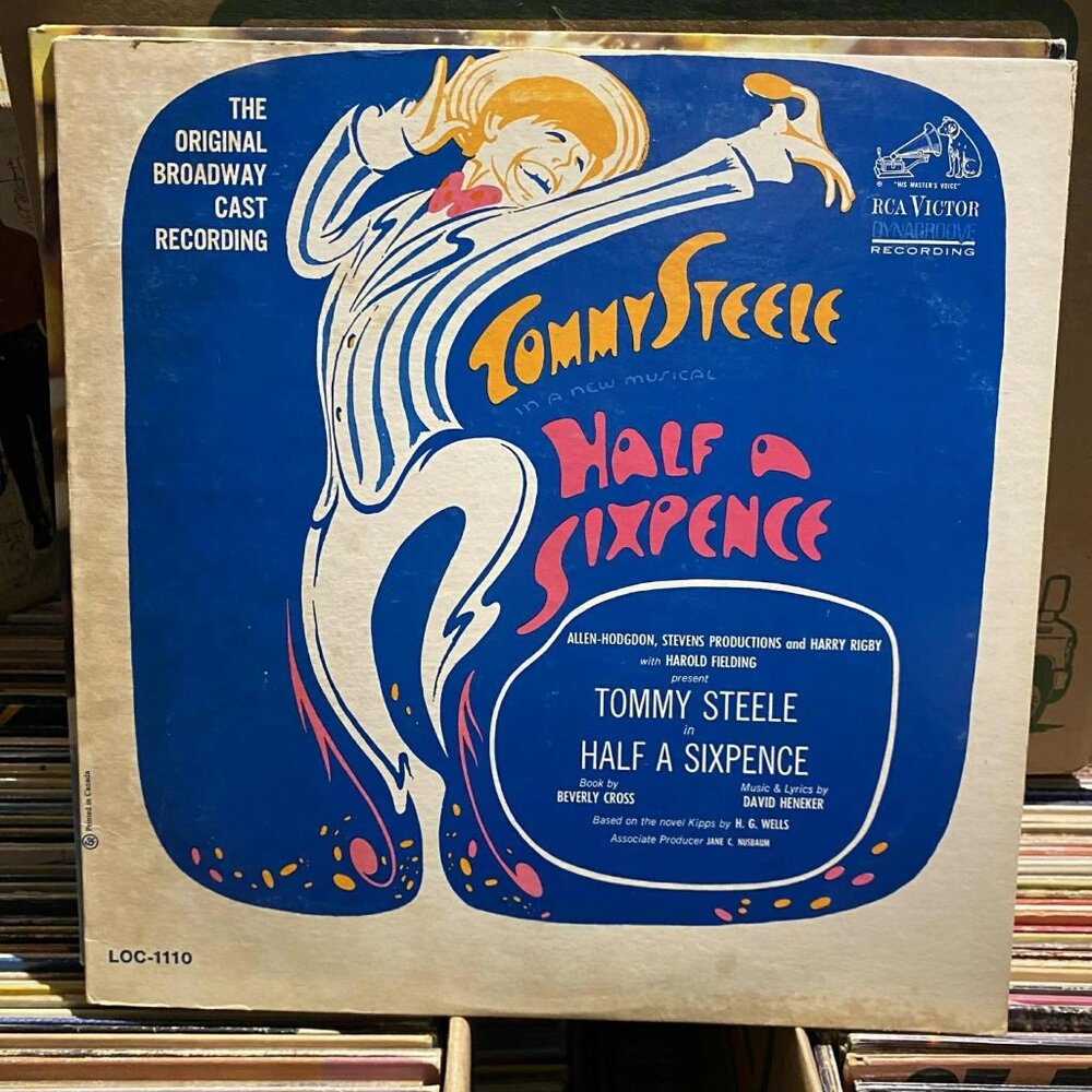Tommy Steele – Half A Sixpence Vinyl 33rpm VG+ AJ30